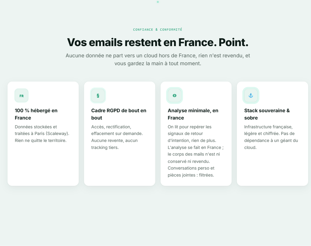 Confiance & conformité Viviar